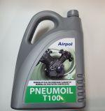2. Olej mineralny do sprężarek tłokowych ze smarowaniem wymuszonym - PNEUMOIL T-100 / opakowanie 5 l. , KW : COL0029 / SEL0595